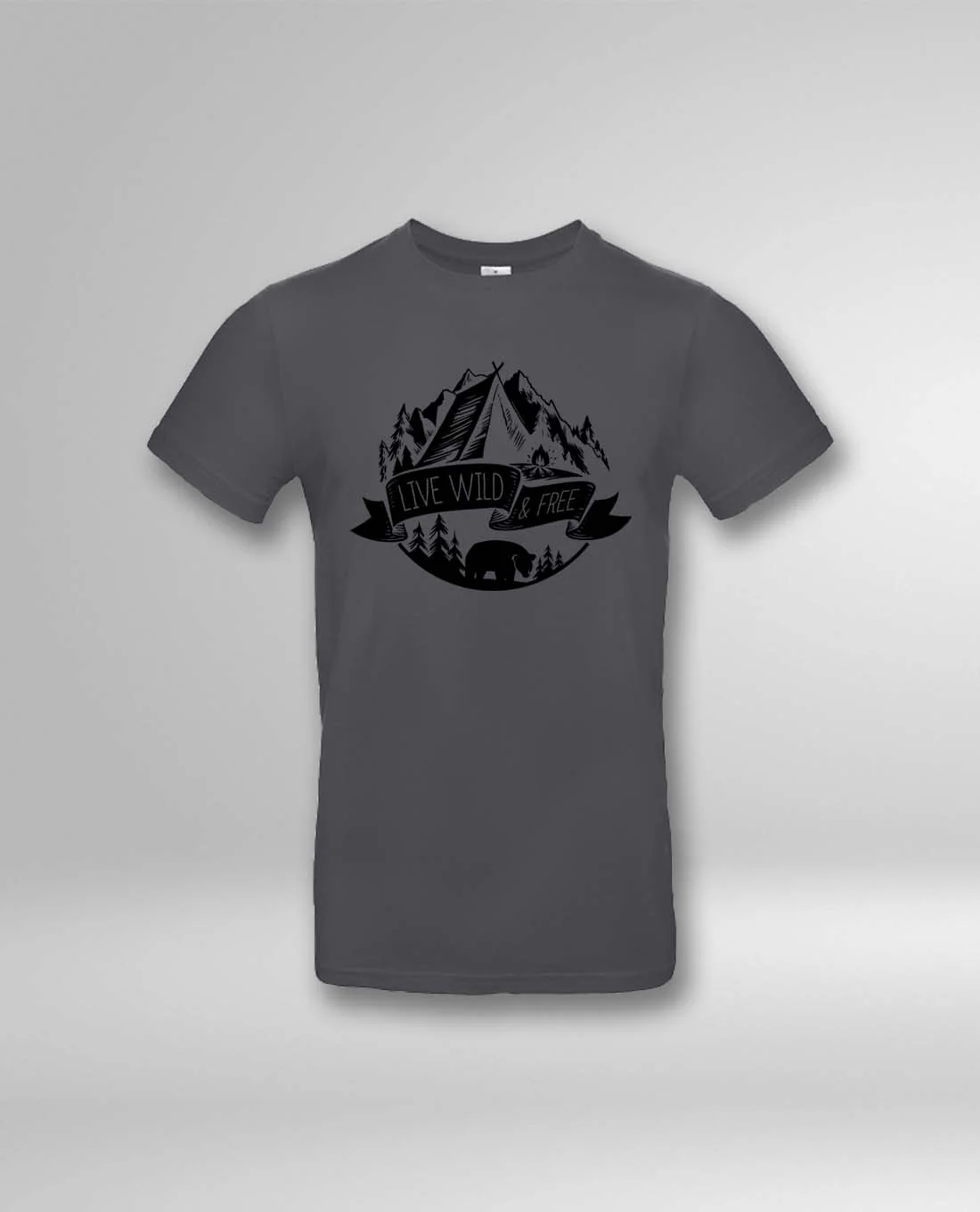 T-SHIRT LIVE WILD & FREE - Image 3
